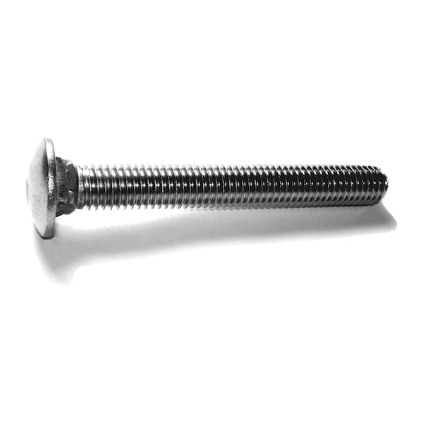 Midwest Fastener Carriage Bolt, Square Neck, 13 (Coarse), 4 in L, 18-8 Stainless Steel, 10 PK 50622 - main